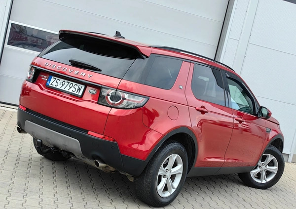 Land Rover Discovery Sport cena 76900 przebieg: 114000, rok produkcji 2015 z Łobżenica małe 742